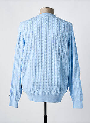 Pull stretch manches longues bleu MC GREGOR homme