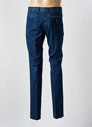 Pantalon chino tissage popeline taille normale bleu BLUE DENIM homme