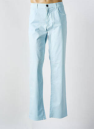 Pantalon droit stretch taille normale bleu TRUSSARDI JEANS homme