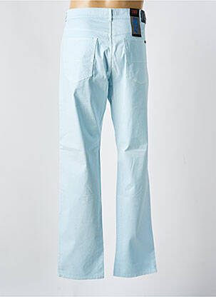 Pantalon droit stretch taille normale bleu TRUSSARDI JEANS homme
