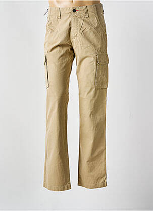 Pantalon cargo poches taille normale beige GARDEUR homme