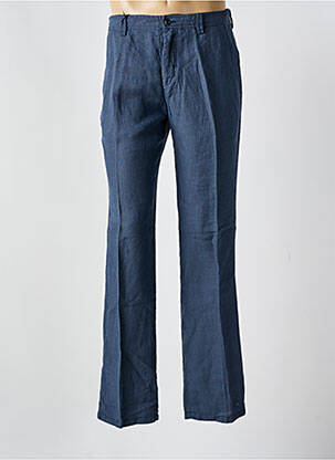 Pantalon chino poches taille normale bleu BERNARD ZINS homme