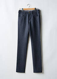 Pantalon slim stretch taille normale bleu MMX homme