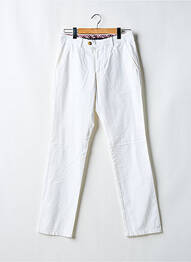 Pantalon chino stretch taille normale blanc MC GREGOR homme