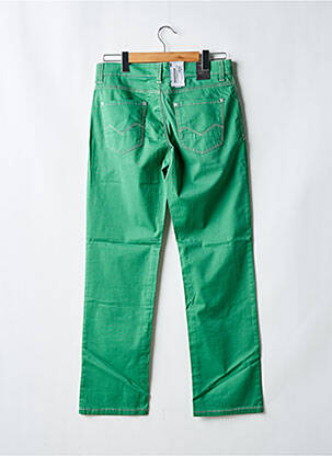 Pantalon droit stretch taille normale vert GARDEUR femme