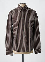 Chemise manches longues marron OLYMP pour homme seconde vue