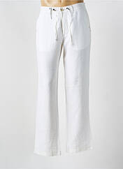 Pantalon droit blanc GARDEUR pour homme seconde vue