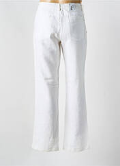 Pantalon droit blanc GARDEUR pour homme seconde vue
