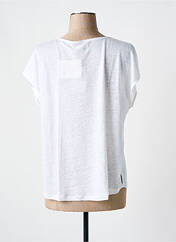 T-shirt blanc BLANC BOHEME pour femme seconde vue