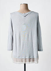 T-shirt gris TRUSSARDI JEANS pour femme seconde vue