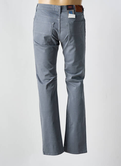 Pantalon droit stretch taille normale gris TRUSSARDI JEANS homme