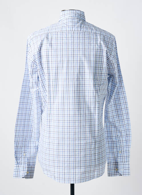 Chemise manches longues bleu BARBOUR homme