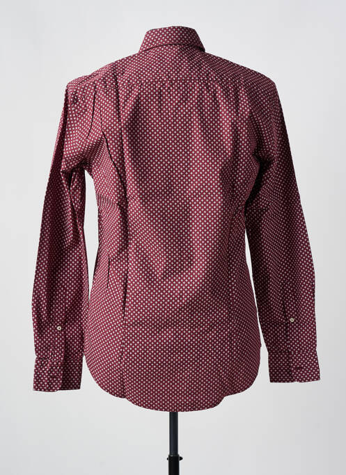 Chemise manches longues marron TRUSSARDI JEANS pour homme