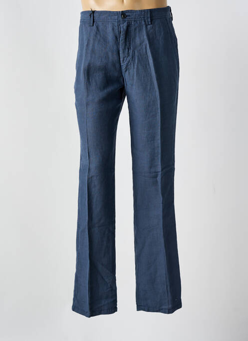 Pantalon chino bleu BERNARD ZINS pour homme