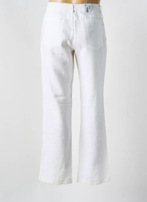 Pantalon droit blanc GARDEUR pour homme