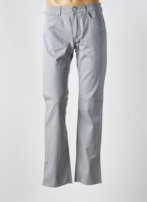 Pantalon droit gris TRUSSARDI JEANS pour homme