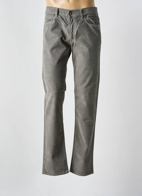 Pantalon droit gris TRUSSARDI JEANS pour homme