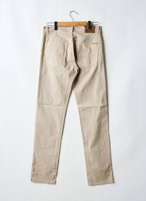 Pantalon slim beige TRUSSARDI JEANS pour homme
