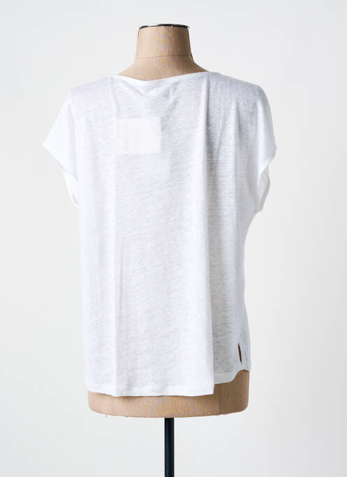 T-shirt blanc BLANC BOHEME pour femme