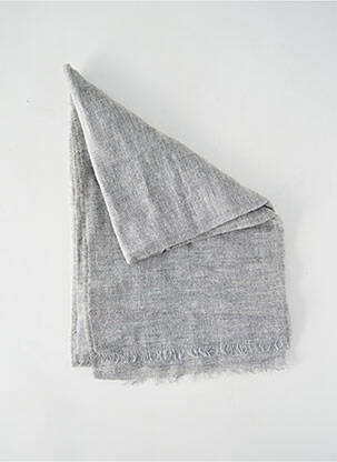 Echarpe tissage chiné gris GRAN SASSO femme