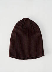 Bonnet marron LACOSTE pour unisexe seconde vue