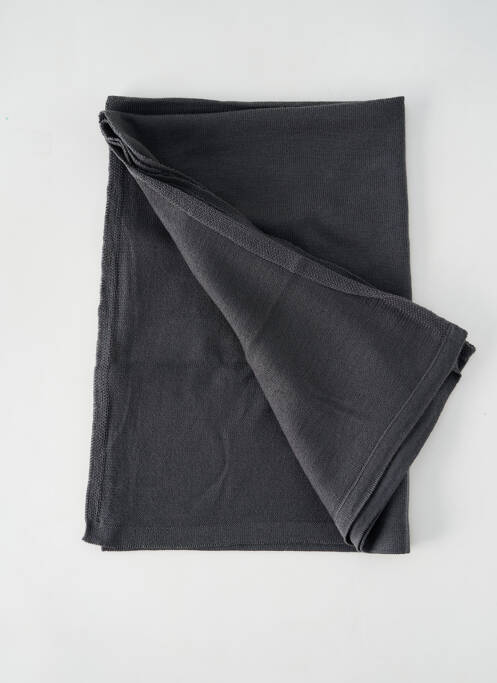 Echarpe gris NATHALIE CHAIZE femme