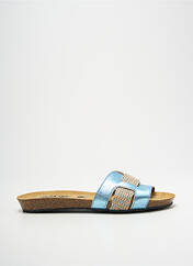 Mules/Sabots bleu PLAKTON pour femme seconde vue