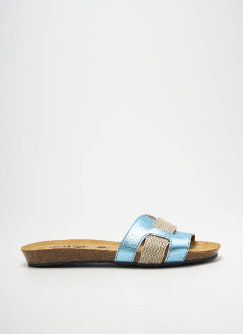Mules/Sabots bleu PLAKTON pour femme