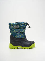 Bottes tissage satiné bout rond vert CMP garcon