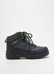 Bottines/boots tissage satiné bout rond noir CMP garcon
