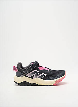 Baskets fermeture scratch bout rond rose NEW BALANCE fille