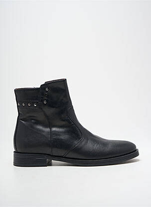 Bottines/boots matière lisse talon plat jusqu'à 3cm noir NERO GIARDINI femme