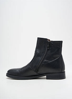 Bottines/boots matière lisse talon plat jusqu'à 3cm noir NERO GIARDINI femme
