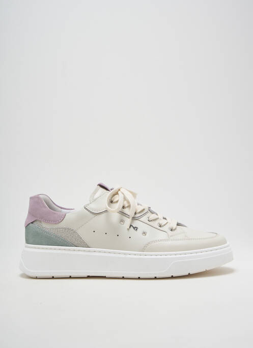 Baskets beige NERO GIARDINI pour femme