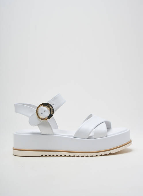 Sandales/Nu pieds blanc NERO GIARDINI femme