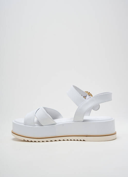 Sandales/Nu pieds blanc NERO GIARDINI femme