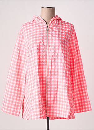 Veste casual col rond rose AN II VITO femme