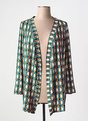 Gilet manches longues manches 3/4 vert AN II VITO femme