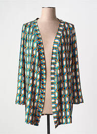 Gilet manches longues manches 3/4 vert AN II VITO femme