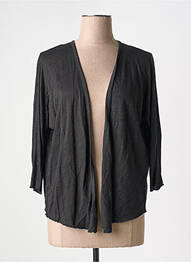 Gilet manches longues manches 3/4 gris POUNOU femme