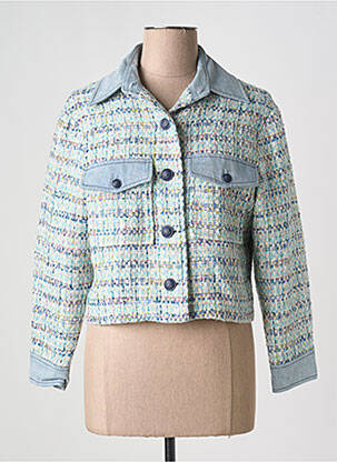 Veste casual poches bleu ESQUALO femme