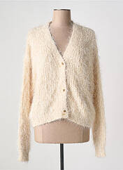 Gilet manches longues beige ESQUALO pour femme seconde vue