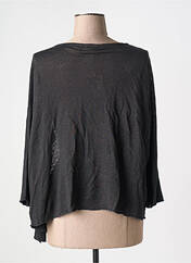 Gilet manches longues gris POUNOU pour femme seconde vue