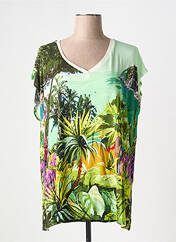 T-shirt vert AN II VITO pour femme seconde vue