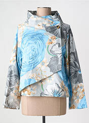 Veste casual bleu FANNYCOO pour femme seconde vue