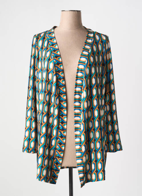 Gilet manches longues vert AN II VITO pour femme