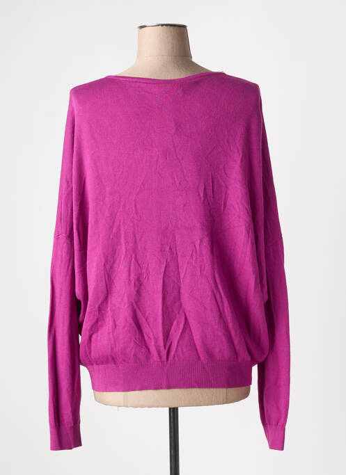 Gilet manches longues violet ZILCH pour femme