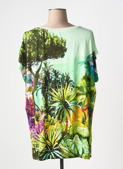 T-shirt vert AN II VITO pour femme