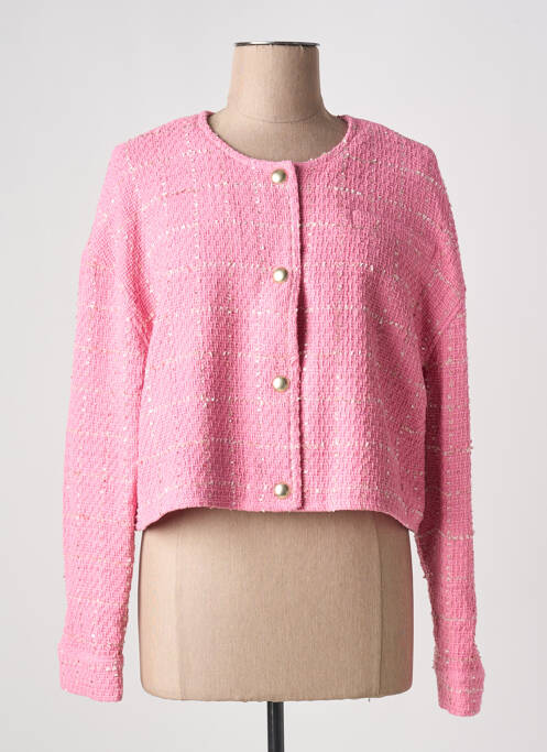 Veste chic rose ESQUALO pour femme