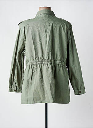 Veste casual coupe droite vert YESTA femme
